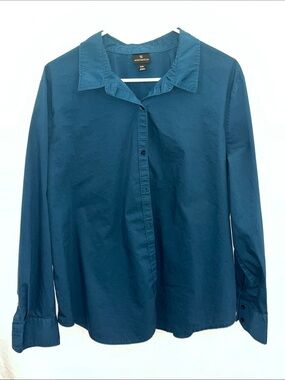 Worthington Teal Button-Down Shirt